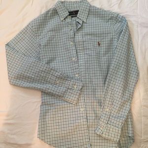 Men’s tattersall Polo button down